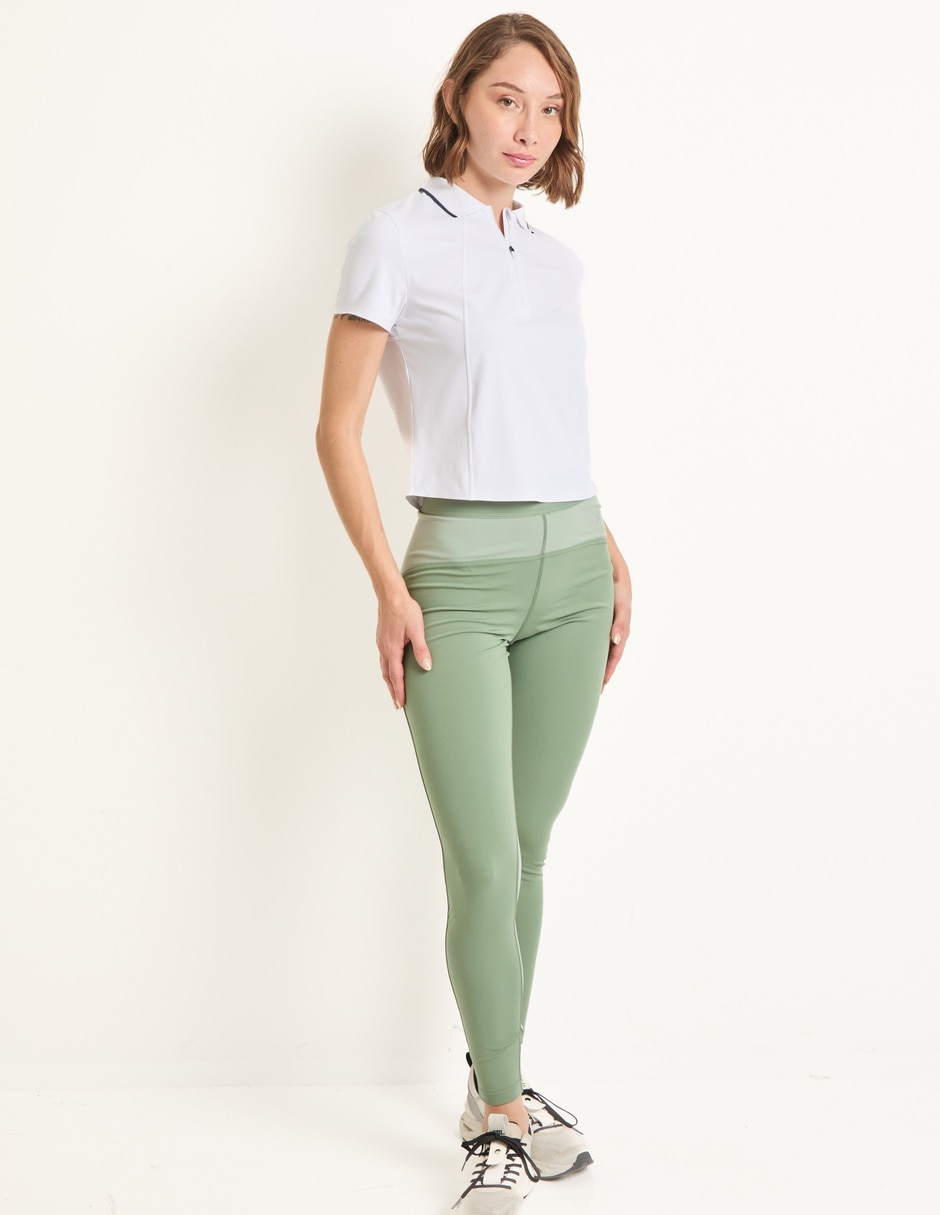 Playera tipo polo para mujer
