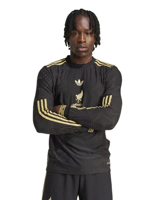 Jersey de la Selección Nacional de México Tercer equipo Authentic Adidas para hombre manga larga