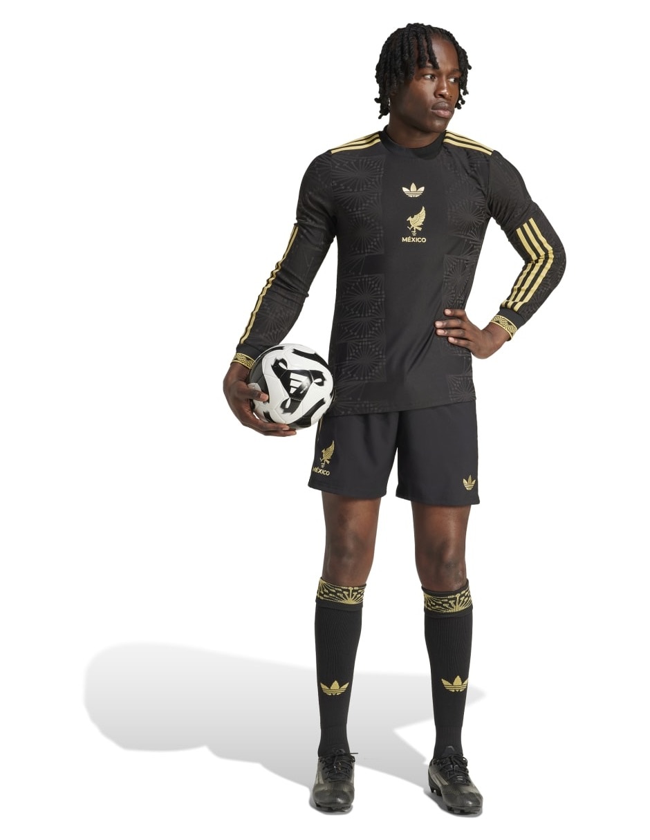 Jersey de la Selección Nacional de México Tercer equipo Authentic Adidas para hombre manga larga
