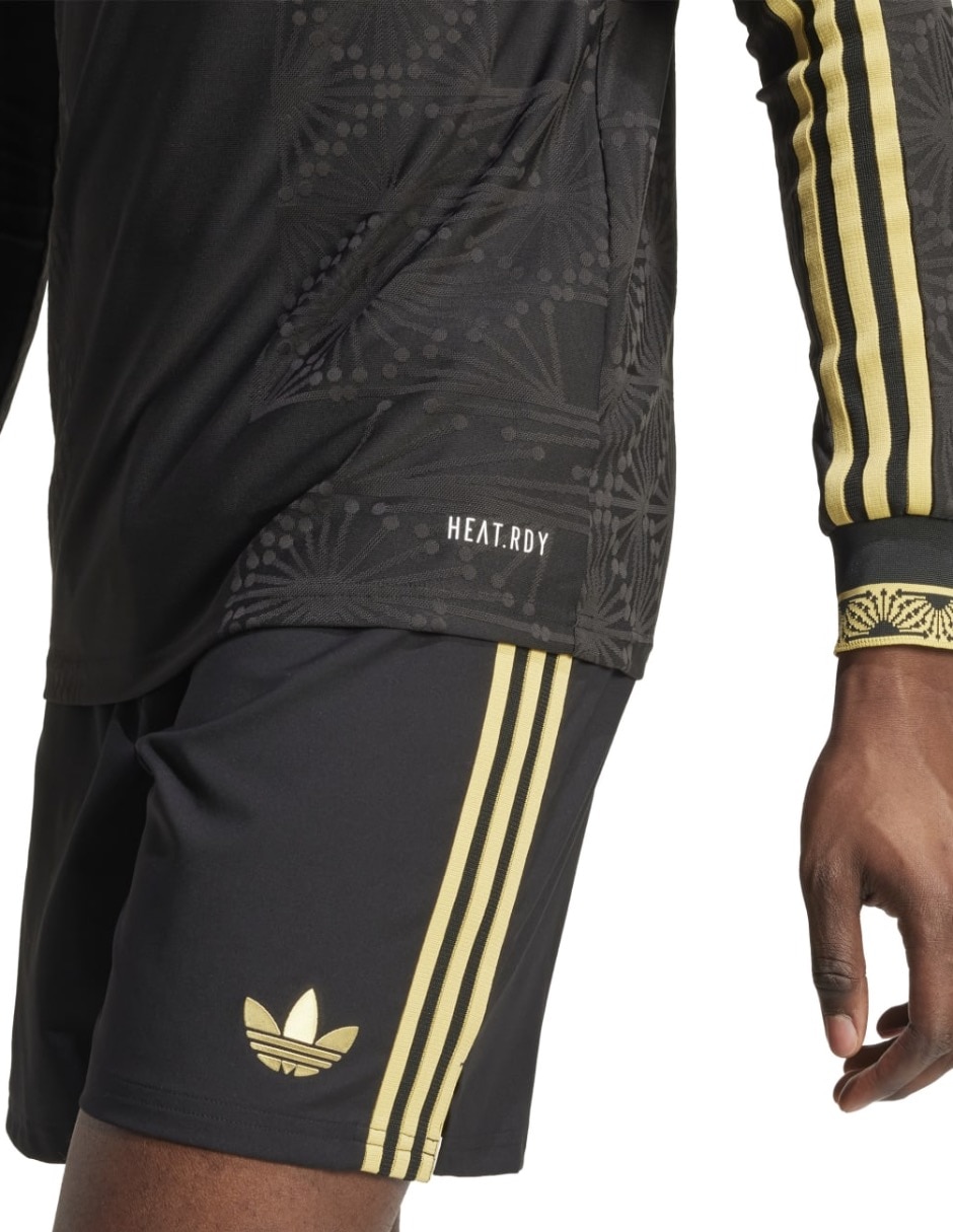 Jersey de la Selección Nacional de México Tercer equipo Authentic Adidas para hombre manga larga