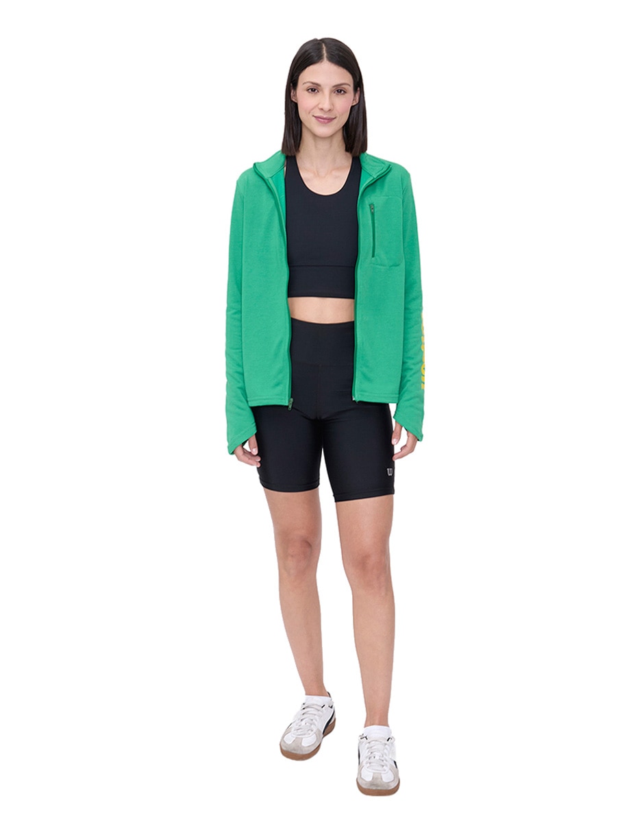 Chamarra para entrenamiento Wilson Bodywear para mujer