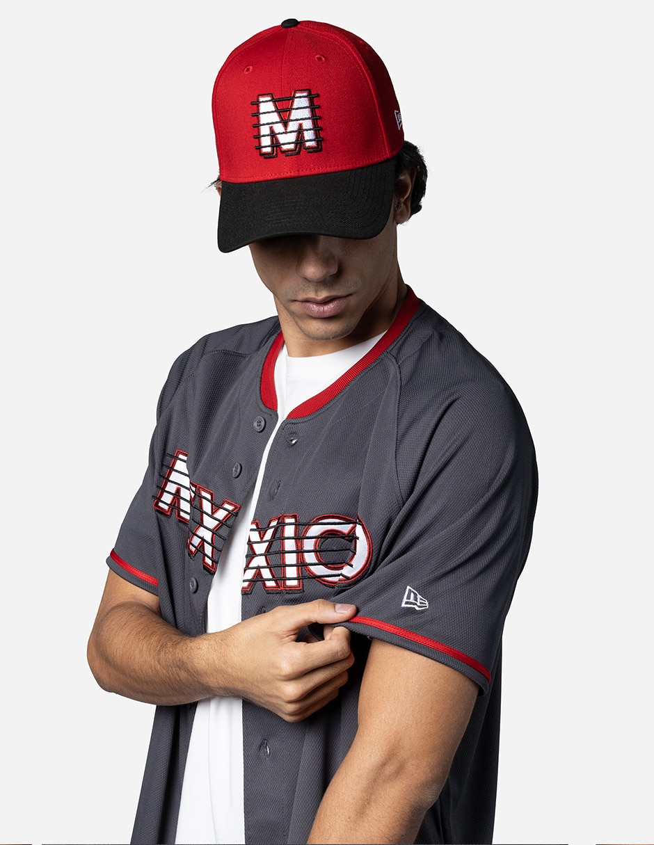 Jersey de Diablos Rojos del México cuarto equipo New Era fan para hombre