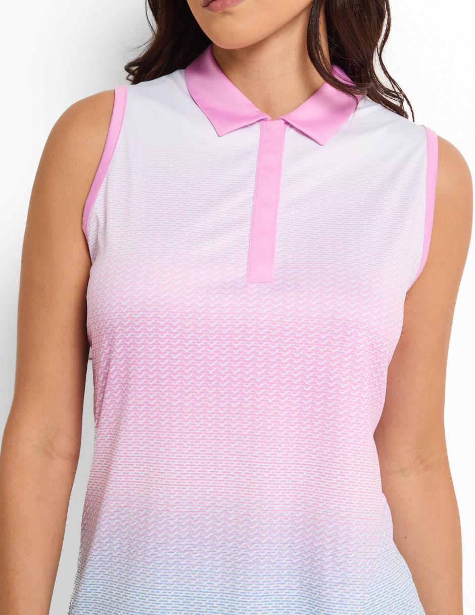 Playera tipo polo Callaway para mujer