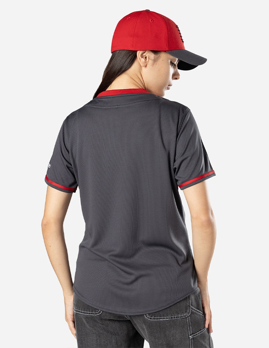 Jersey de Diablos Rojos del México cuarto equipo New Era para mujer