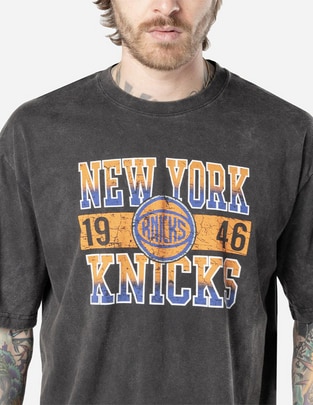 Playera deportiva para básquetbol New York Knicks de adulto