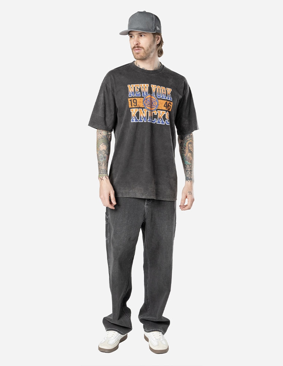 Playera deportiva para básquetbol New York Knicks de adulto 3