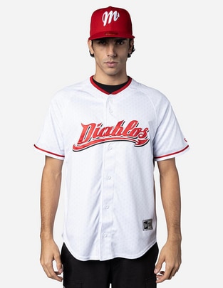 Jersey de Diablos Rojos del México local fan para hombre Jersey de Diablos Rojos del México local fan para hombre