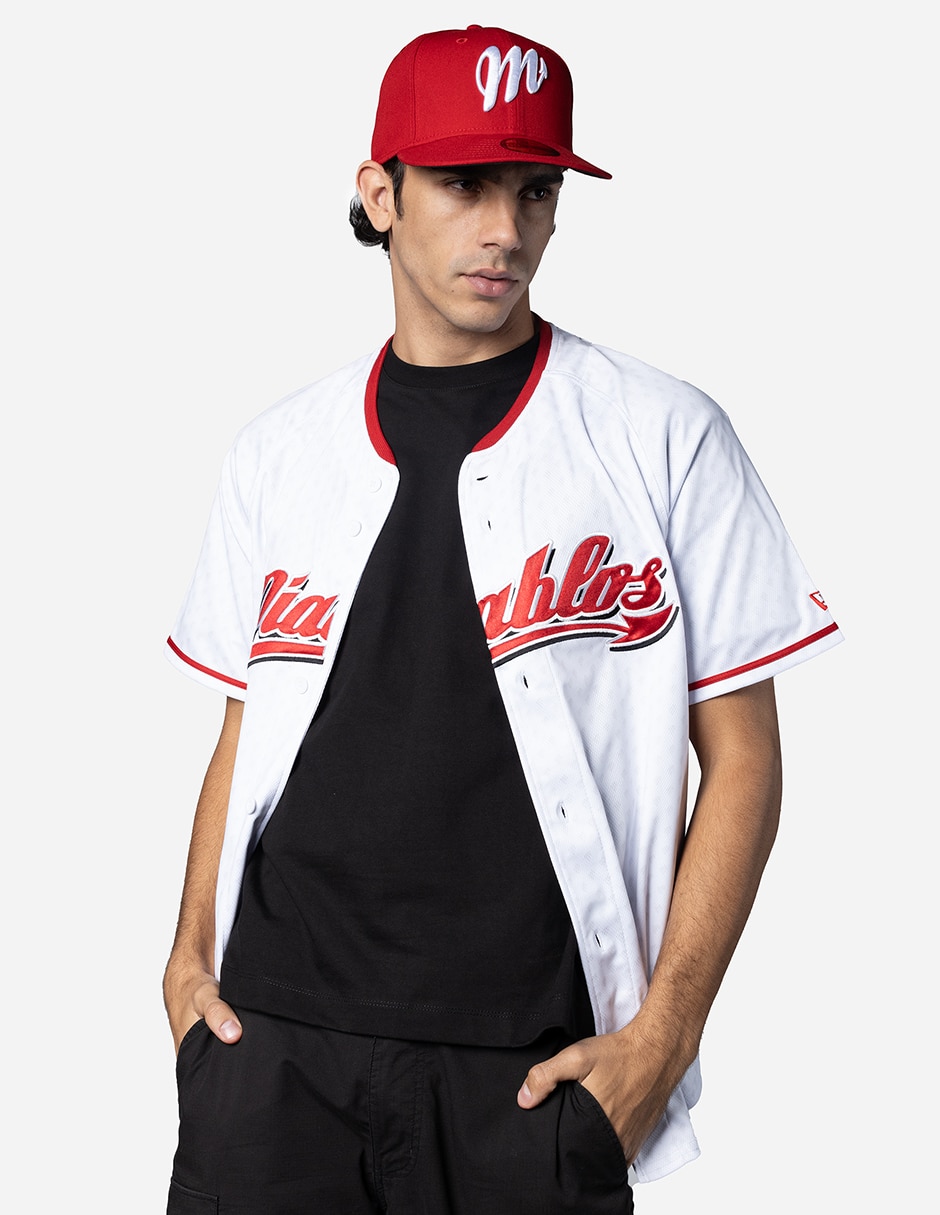 Jersey de Diablos Rojos del México local fan para hombre 3