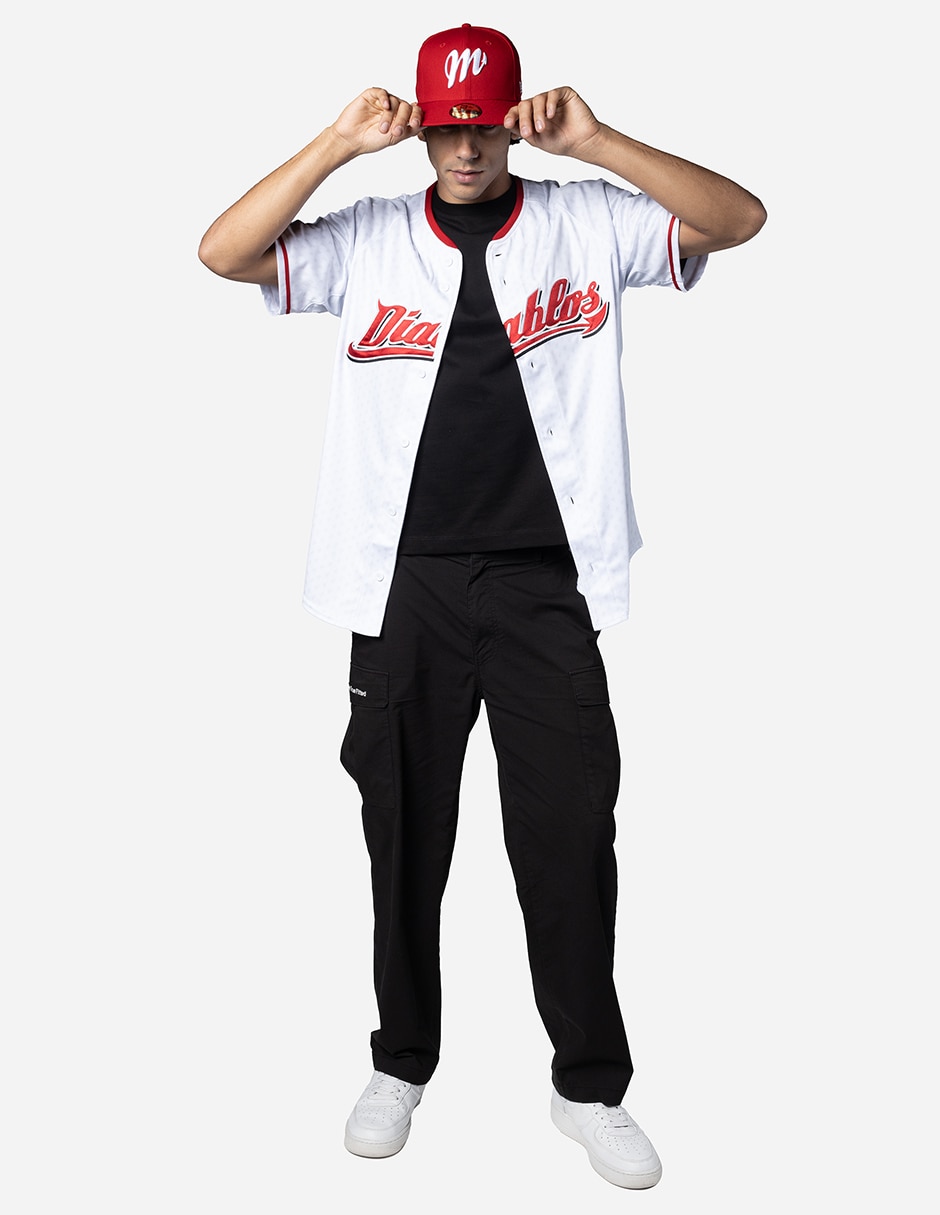 Jersey de Diablos Rojos del México local fan para hombre 4