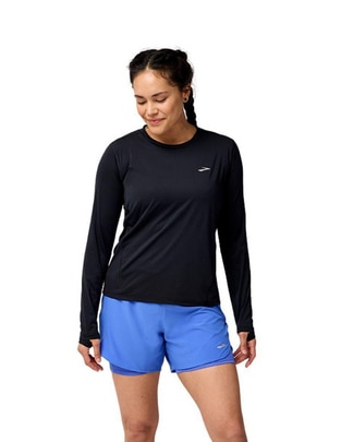 Playera deportiva para correr Brooks de mujer
