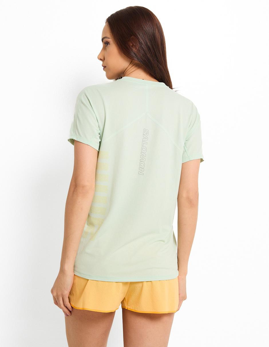 Playera deportiva para correr para mujer 2