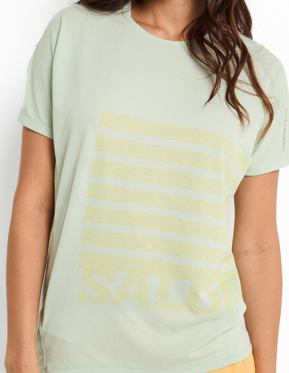 Playera deportiva para correr para mujer 4