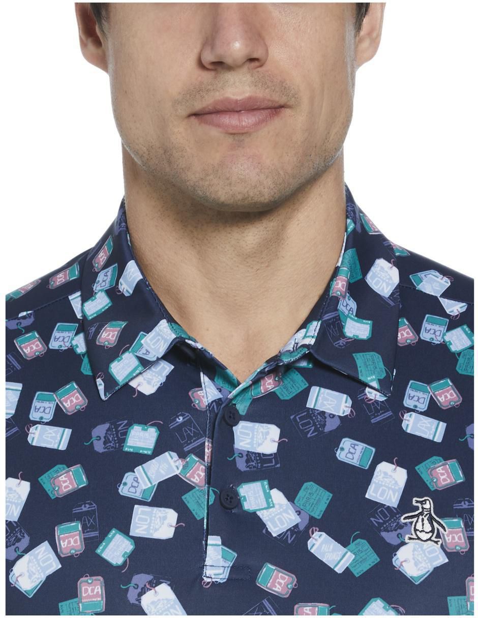 Playera tipo polo golf Original Penguin para hombre