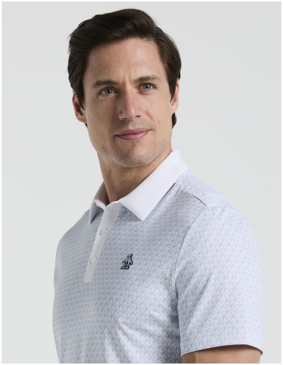 Playera tipo polo golf Original Penguin para hombre