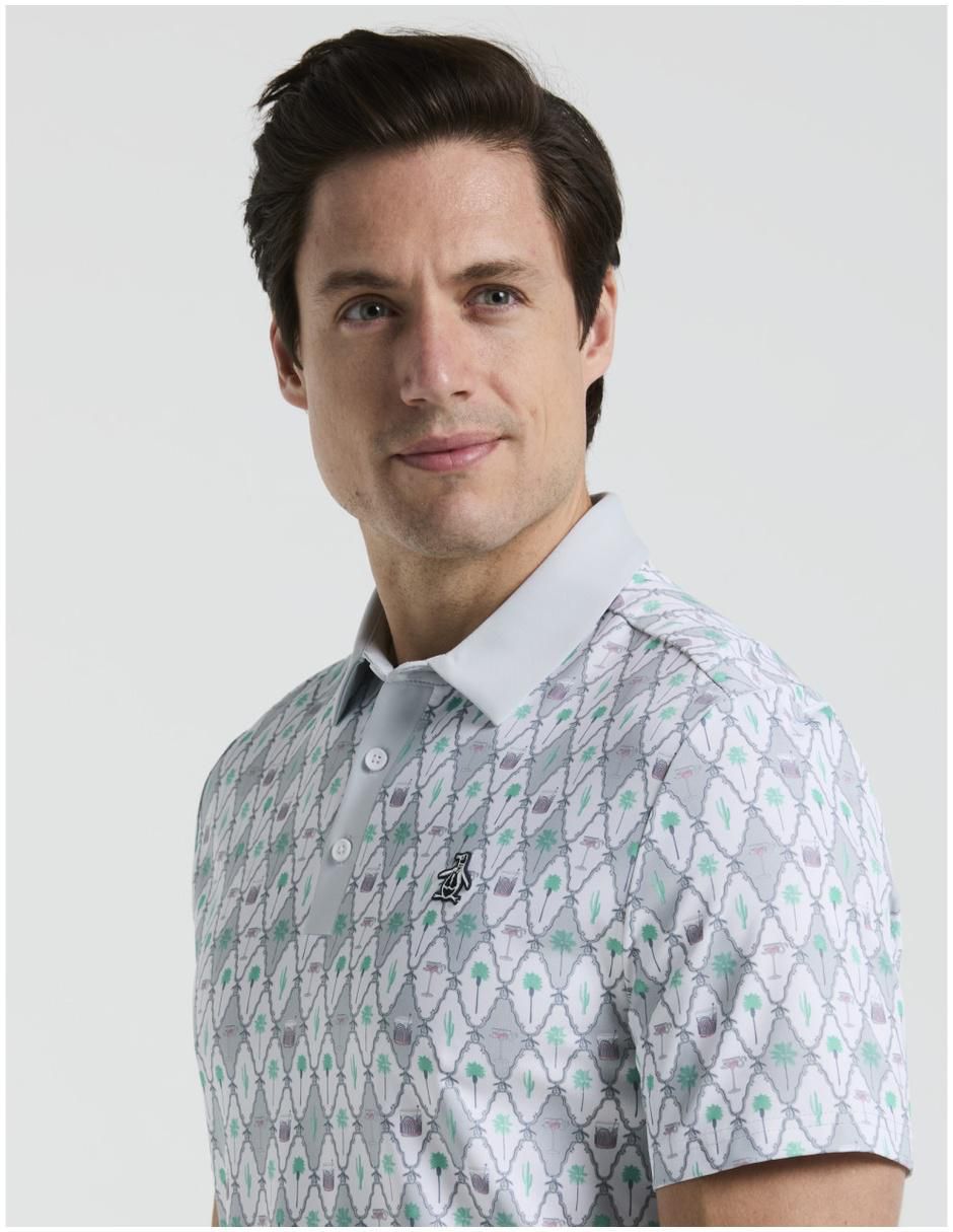Playera tipo polo golf para hombre