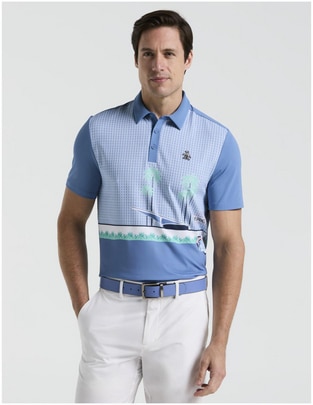 Playera tipo polo golf Original Penguin para hombre