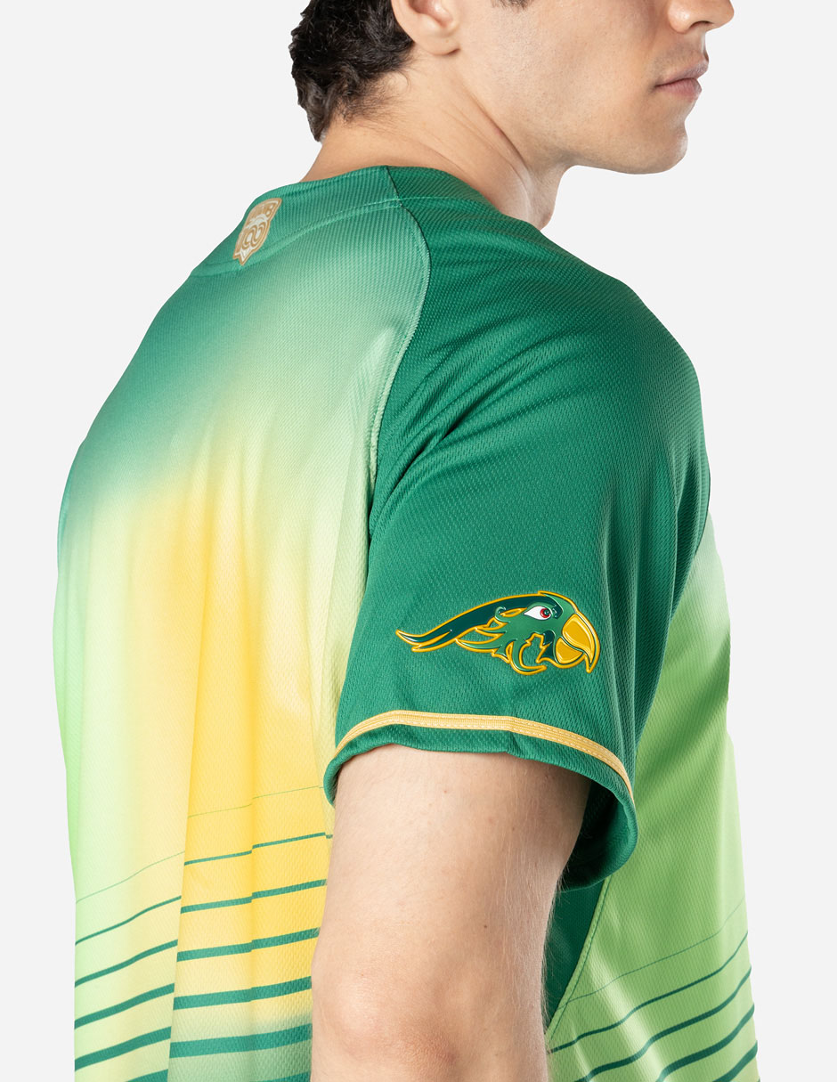 Jersey de Pericos de Puebla visitante fan para hombre 2