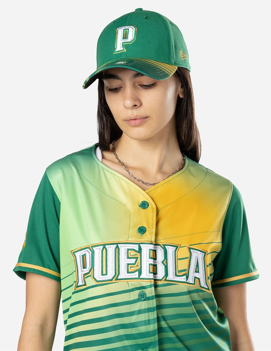 Jersey de Pericos de Puebla visitante New Era fan para mujer