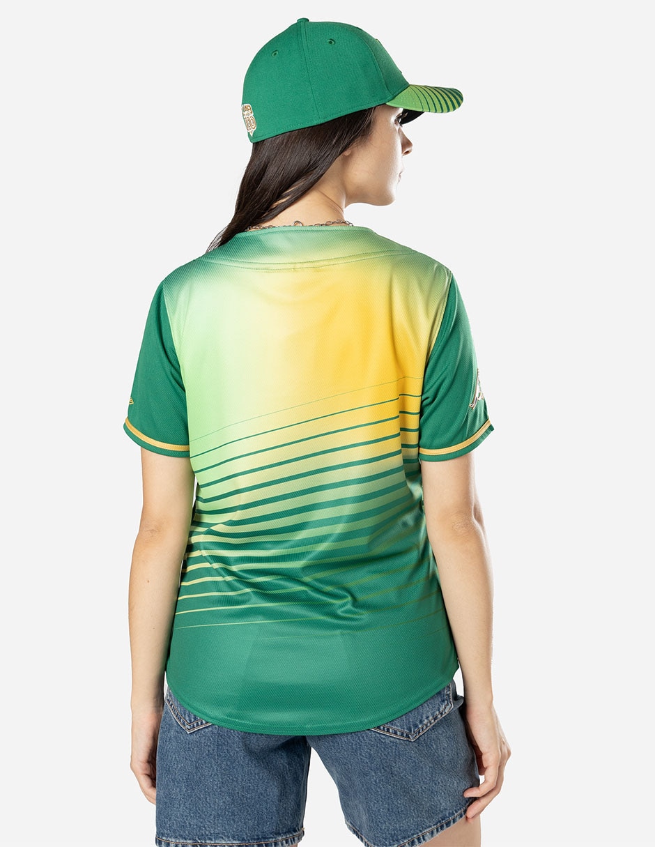 Jersey de Pericos de Puebla visitante New Era fan para mujer