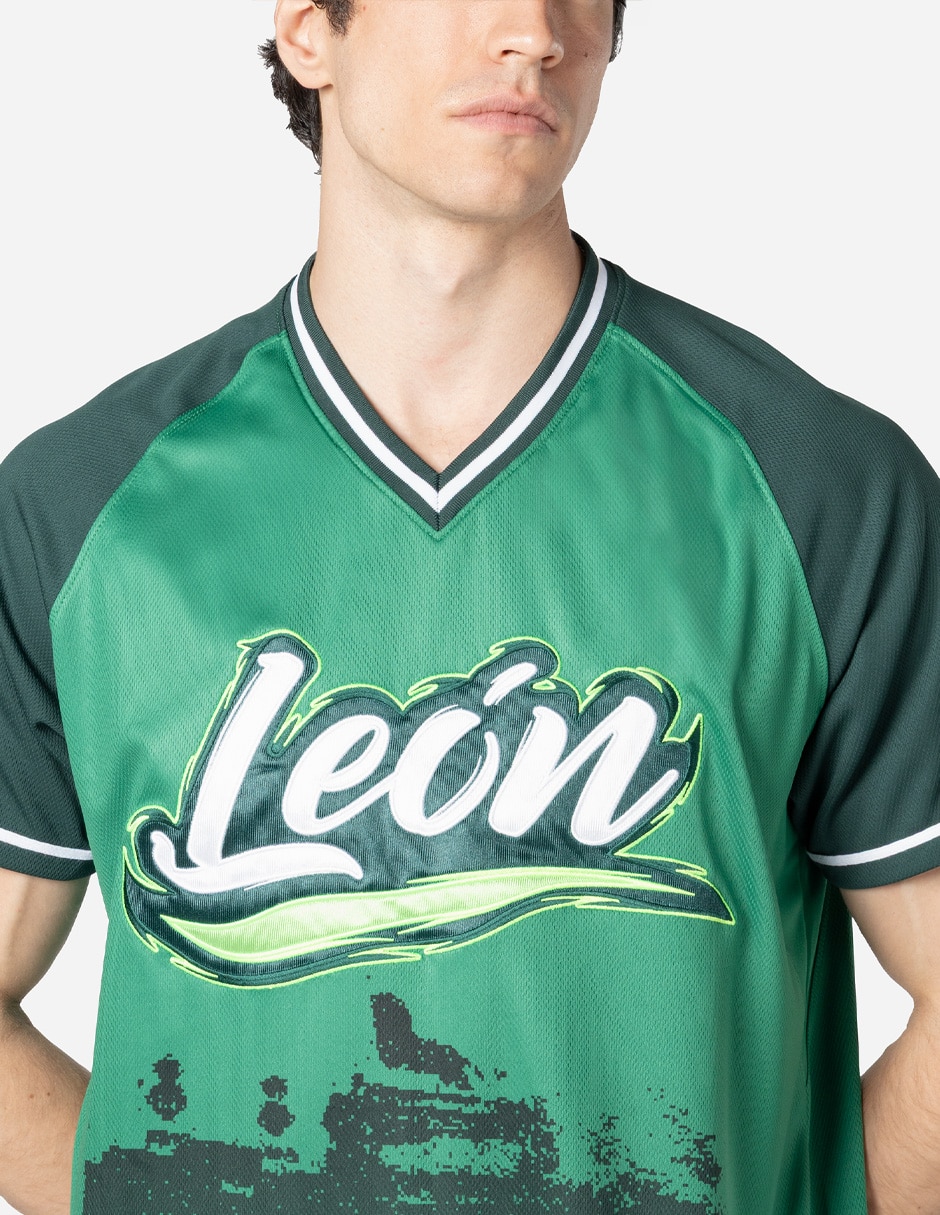 Jersey de Bravos de León visitante fan para hombre 2