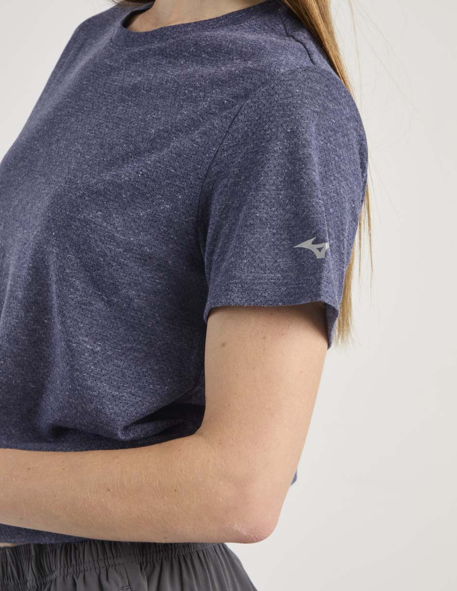 Playera deportiva para correr de mujer 5