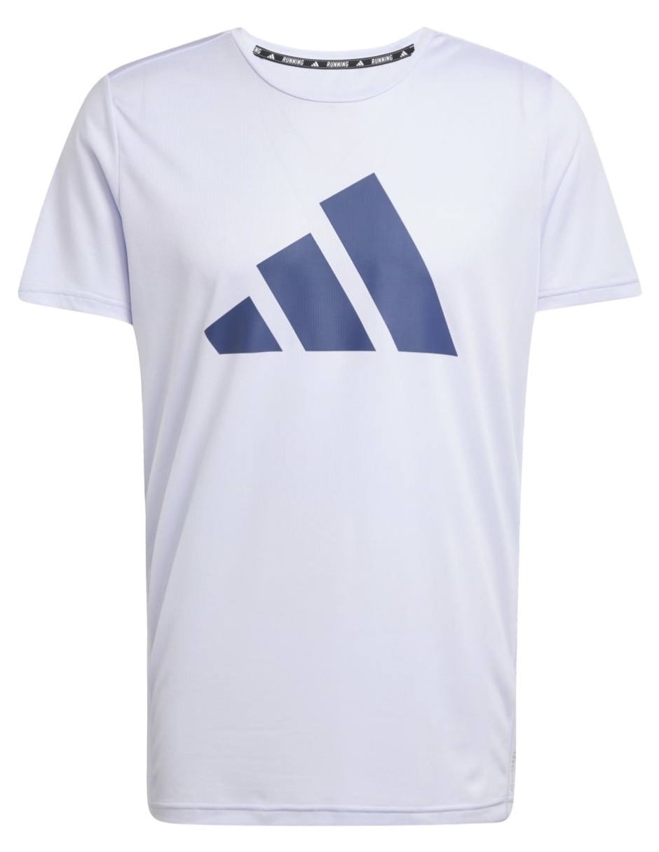 Playera deportiva para correr Adidas de hombre