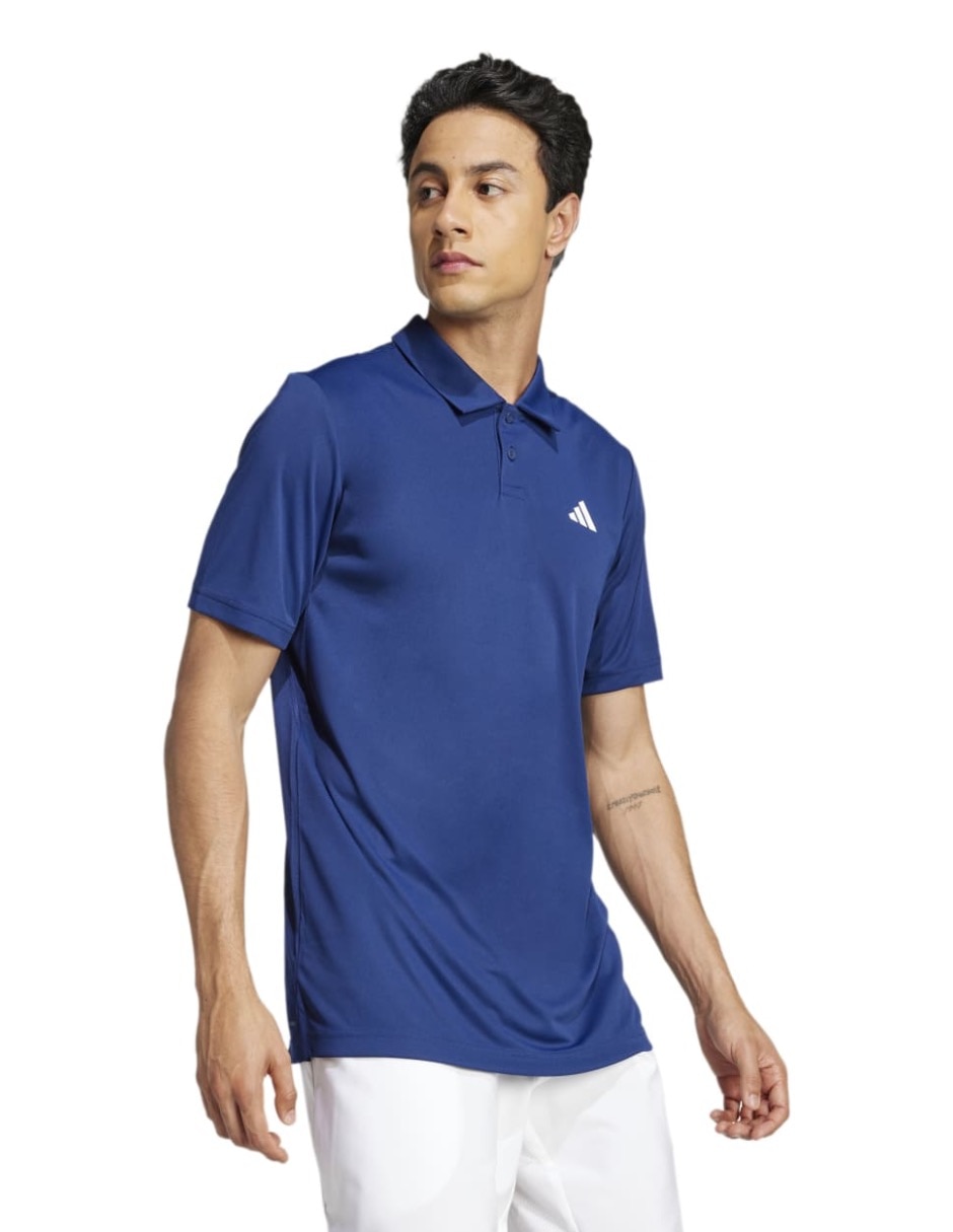 Playera tipo polo tennis Adidas para hombre