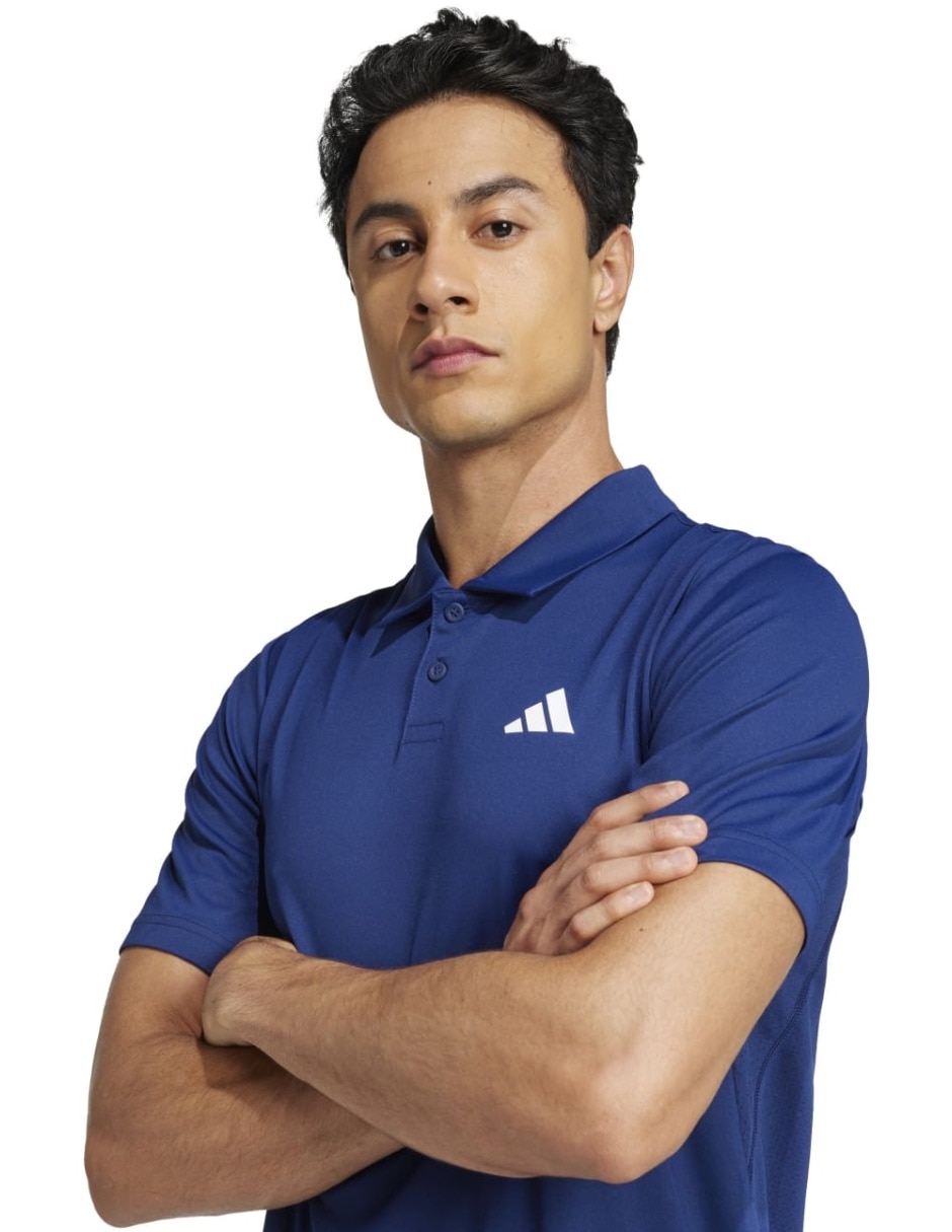 Playera tipo polo tennis Adidas para hombre