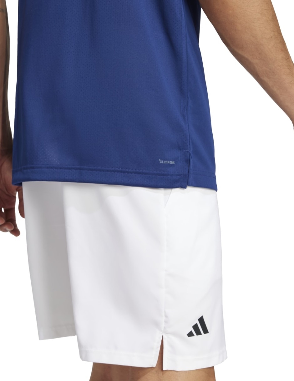 Playera tipo polo tennis Adidas para hombre