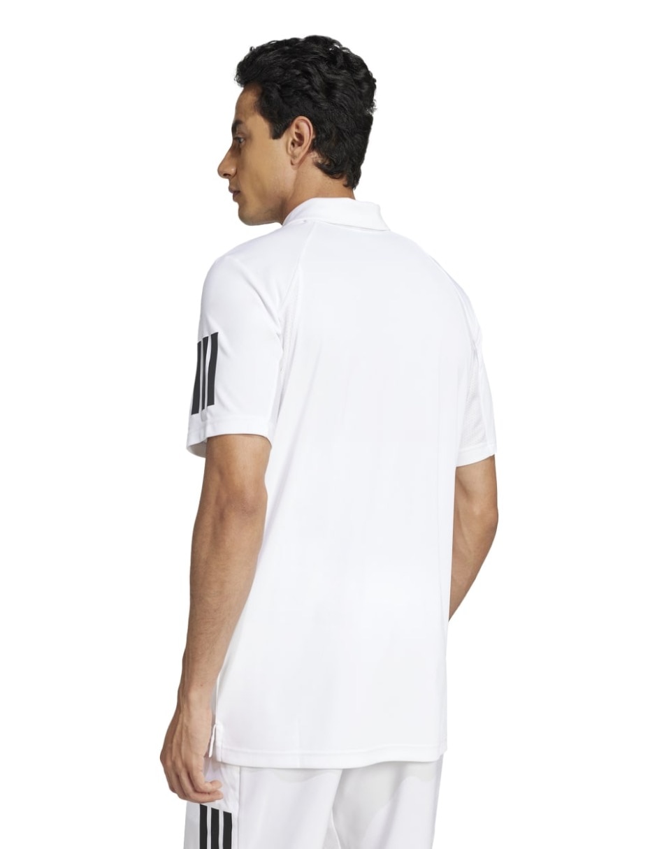 Playera tipo polo tennis Adidas para hombre