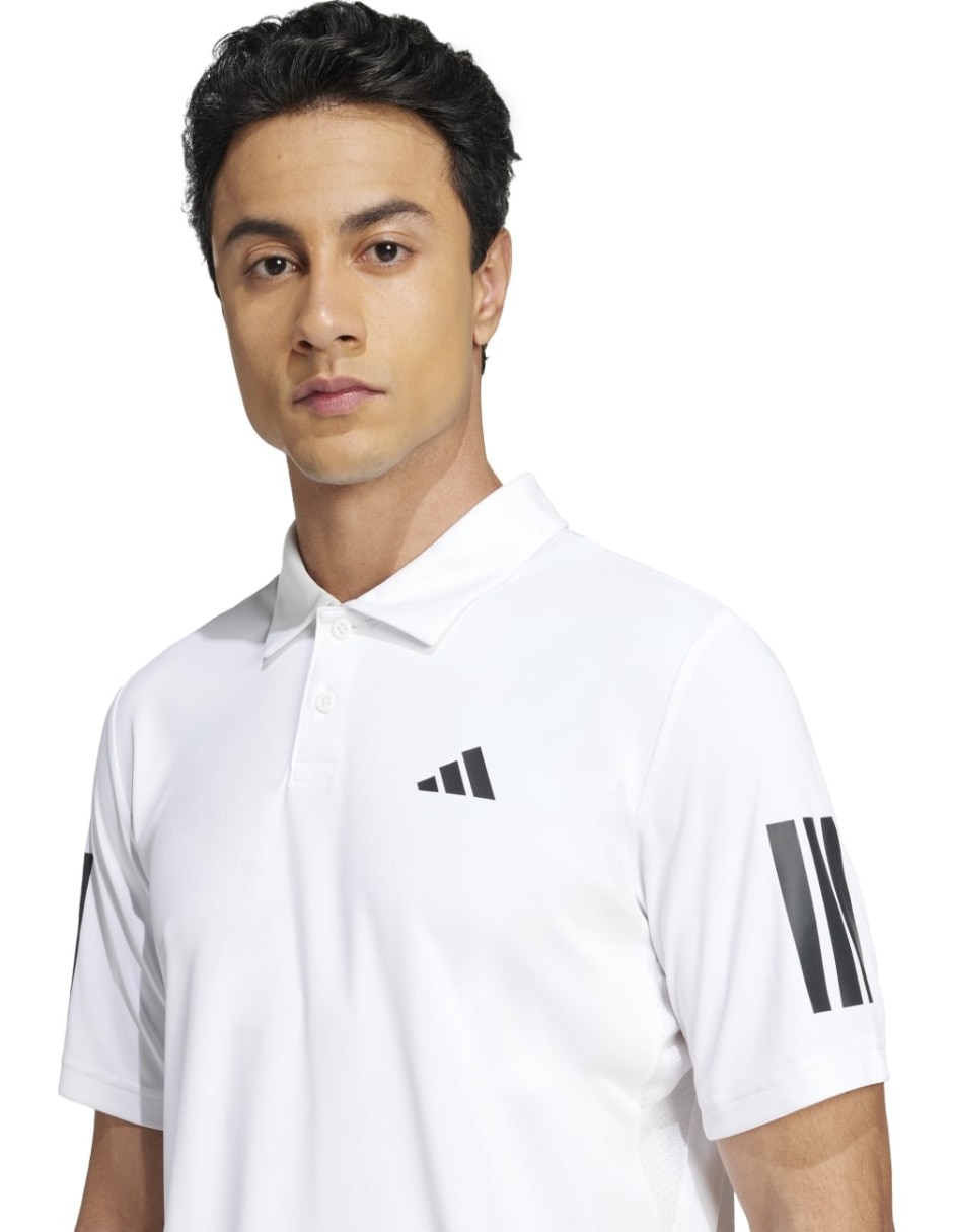 Playera tipo polo tennis Adidas para hombre