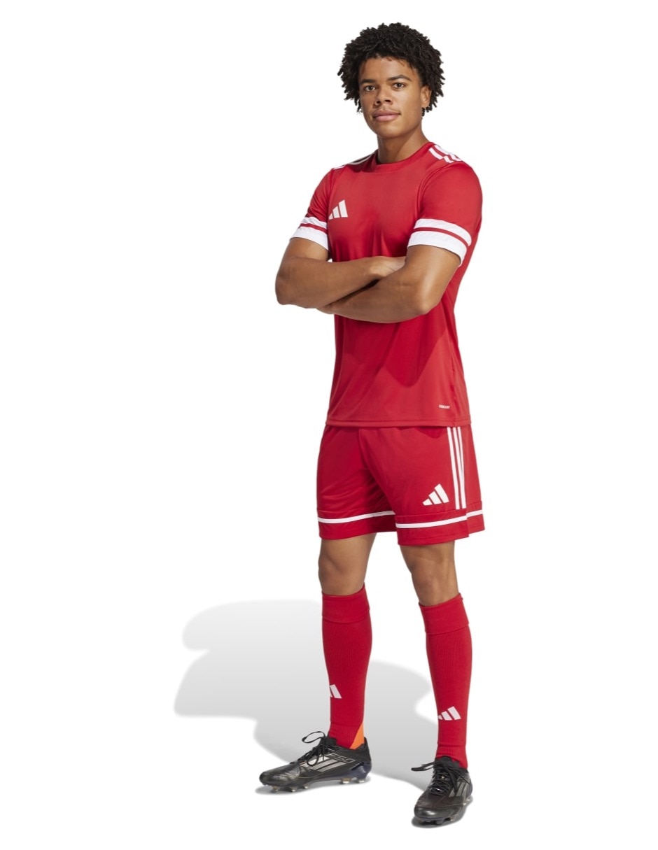 Short con bolsillos Adidas para fútbol hombre