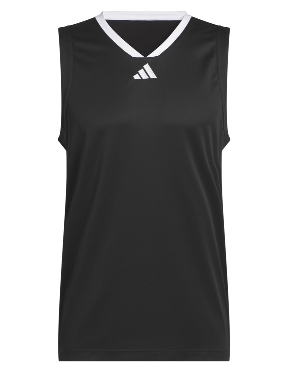 Playera deportiva para básquetbol Adidas de hombre