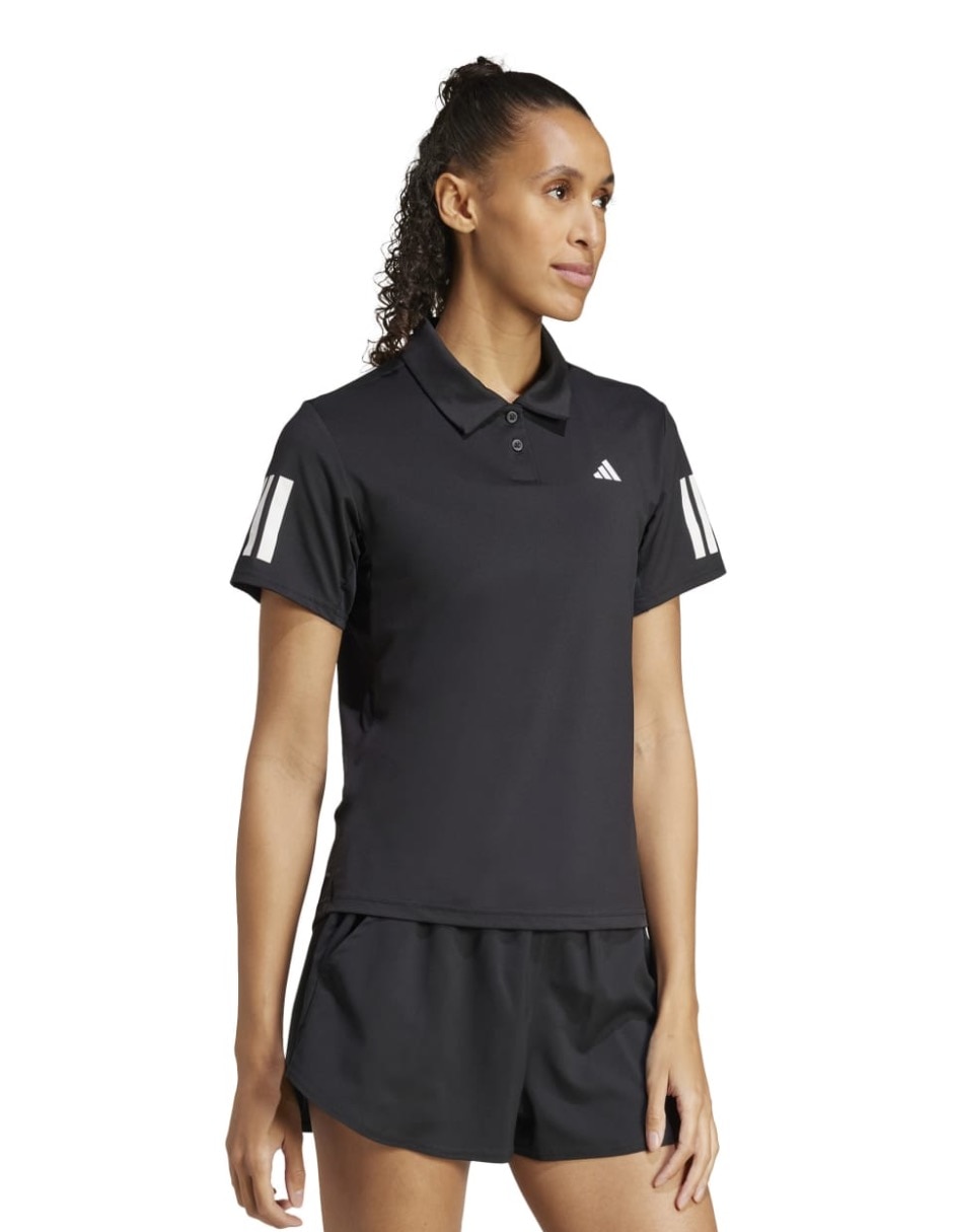 Playera tipo polo tennis Adidas para mujer