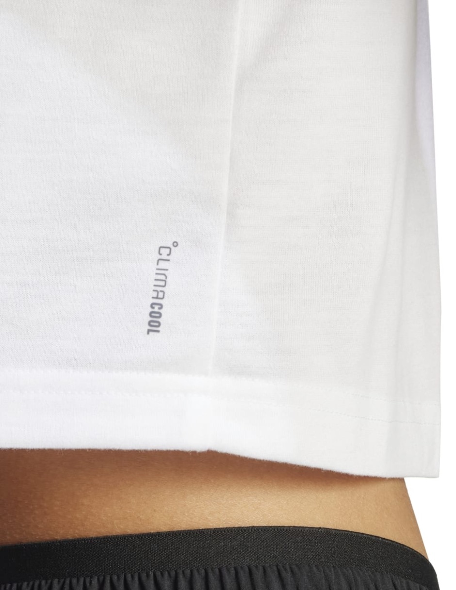 Playera deportiva para entrenamiento Adidas de mujer