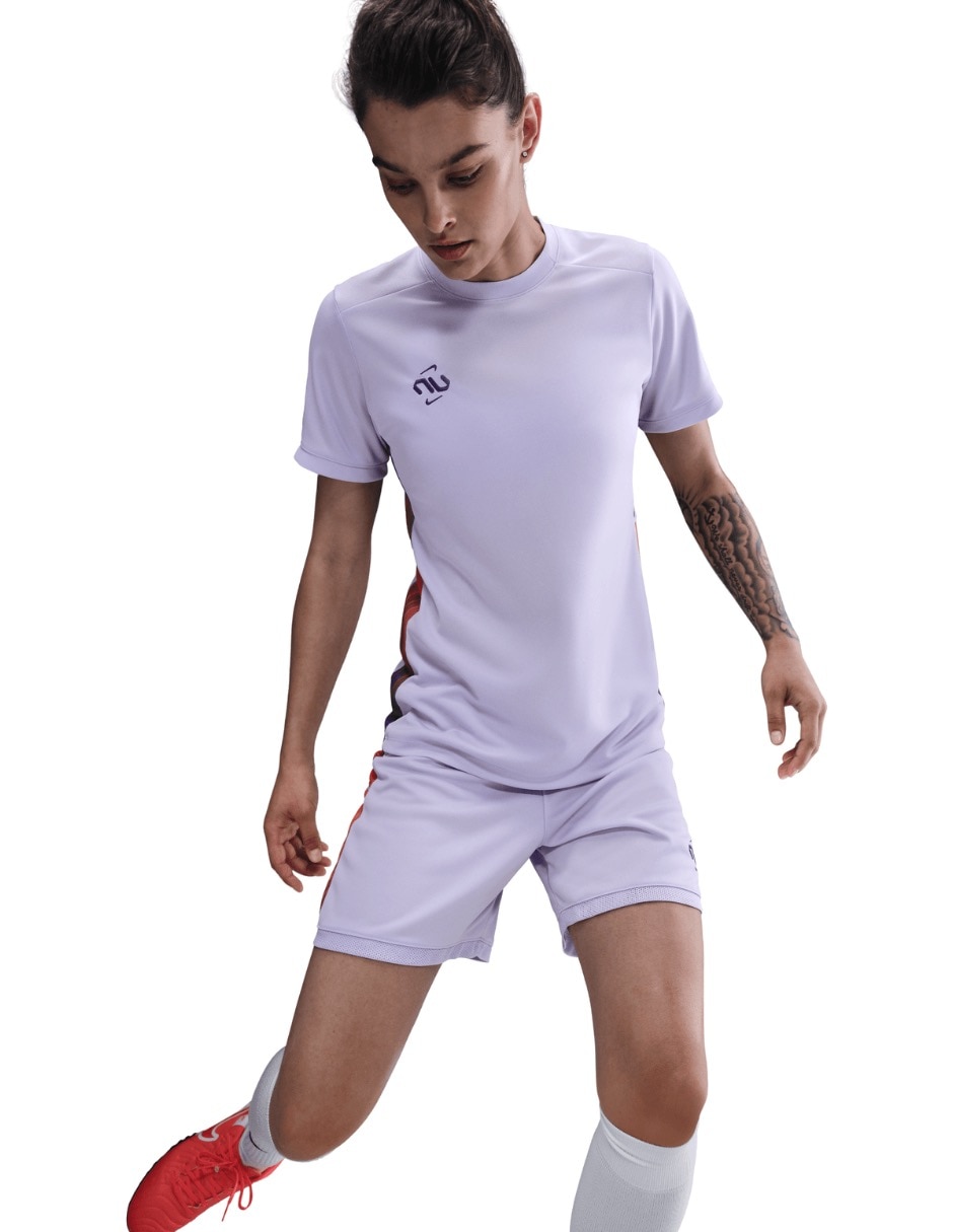 Playera deportiva para fútbol Nike de mujer