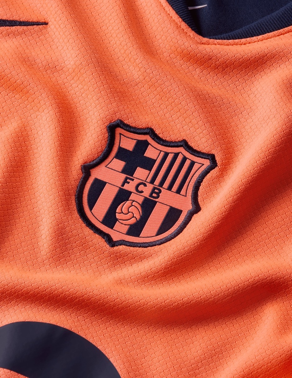 Playera deportiva para fútbol Nike Fútbol Club Barcelona de mujer