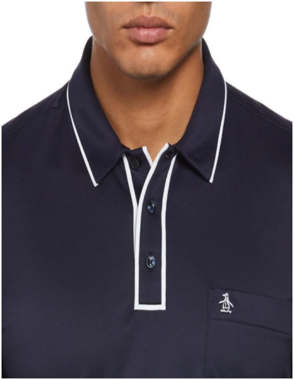 Playera tipo polo golf Original Penguin para hombre