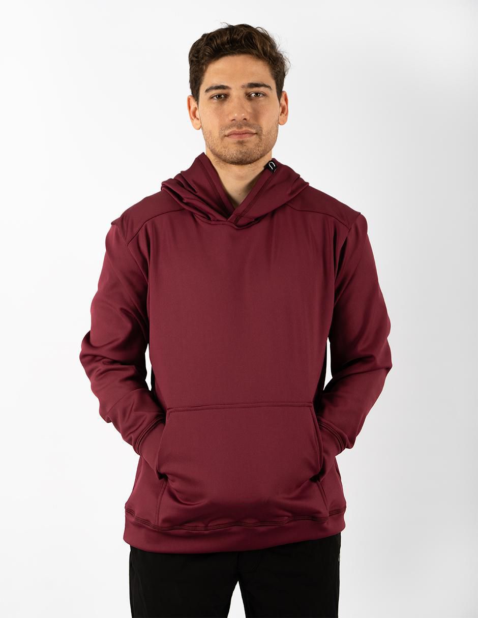 Sudadera con capucha y bolsa para hombre