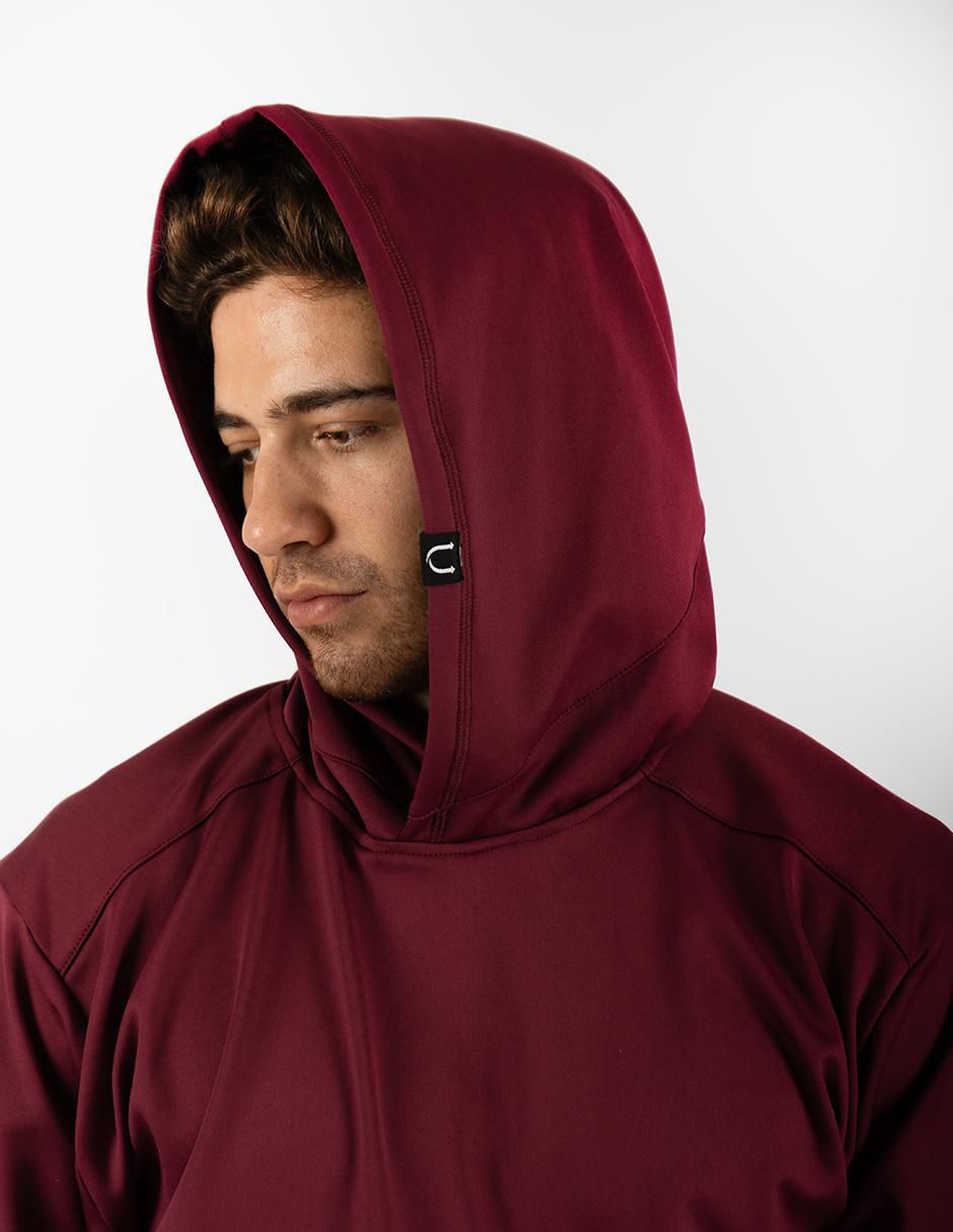 Sudadera con capucha y bolsa para hombre 2