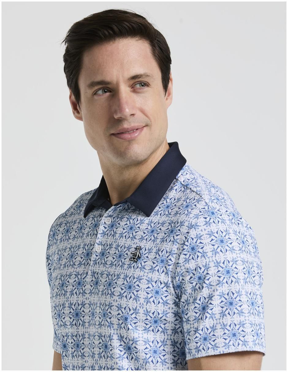Playera tipo polo golf Original Penguin para hombre