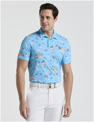 Playera tipo polo golf para hombre