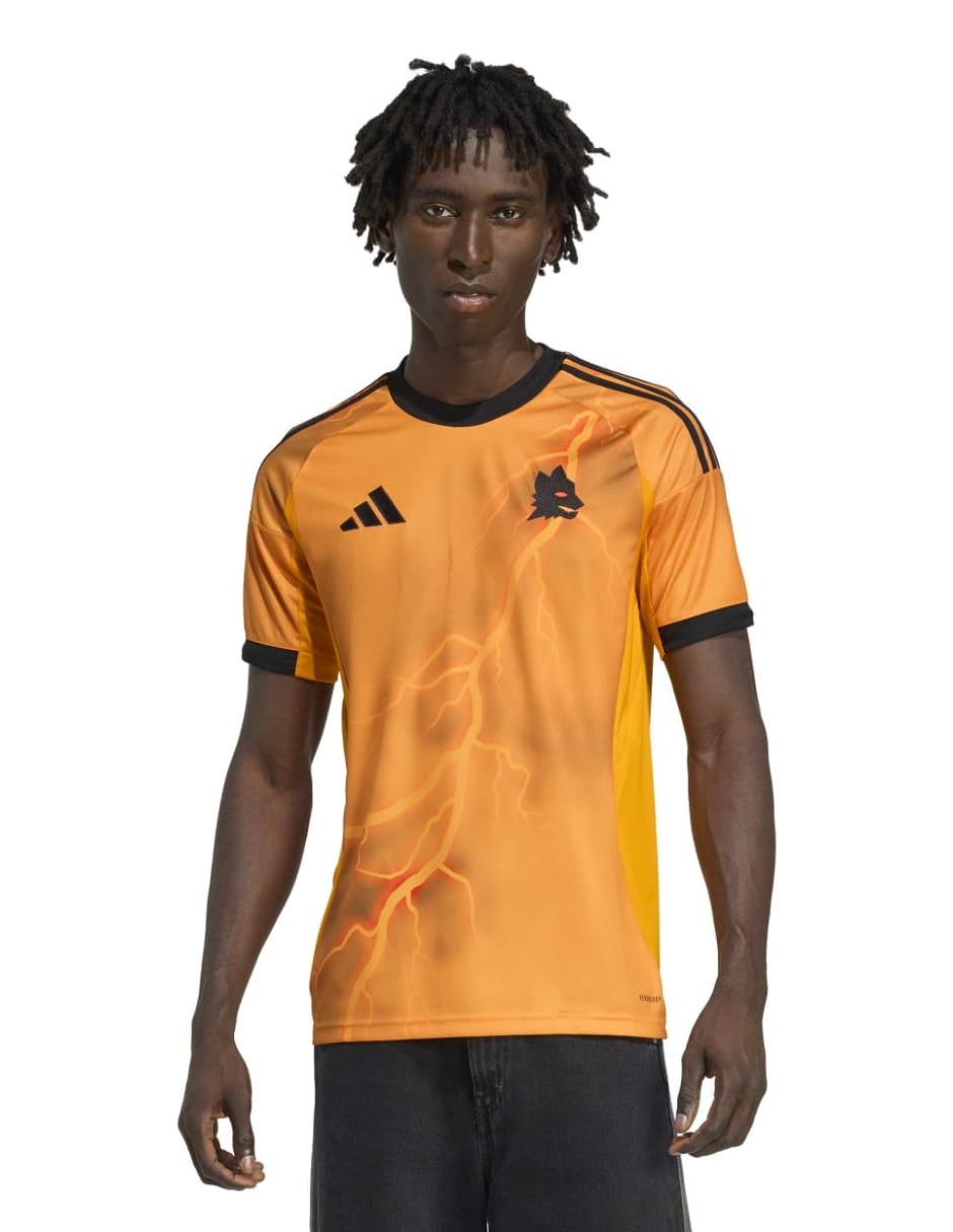 Jersey de A.S Roma visitante manga corta para hombre Jersey de A.S Roma visitante manga corta para hombre
