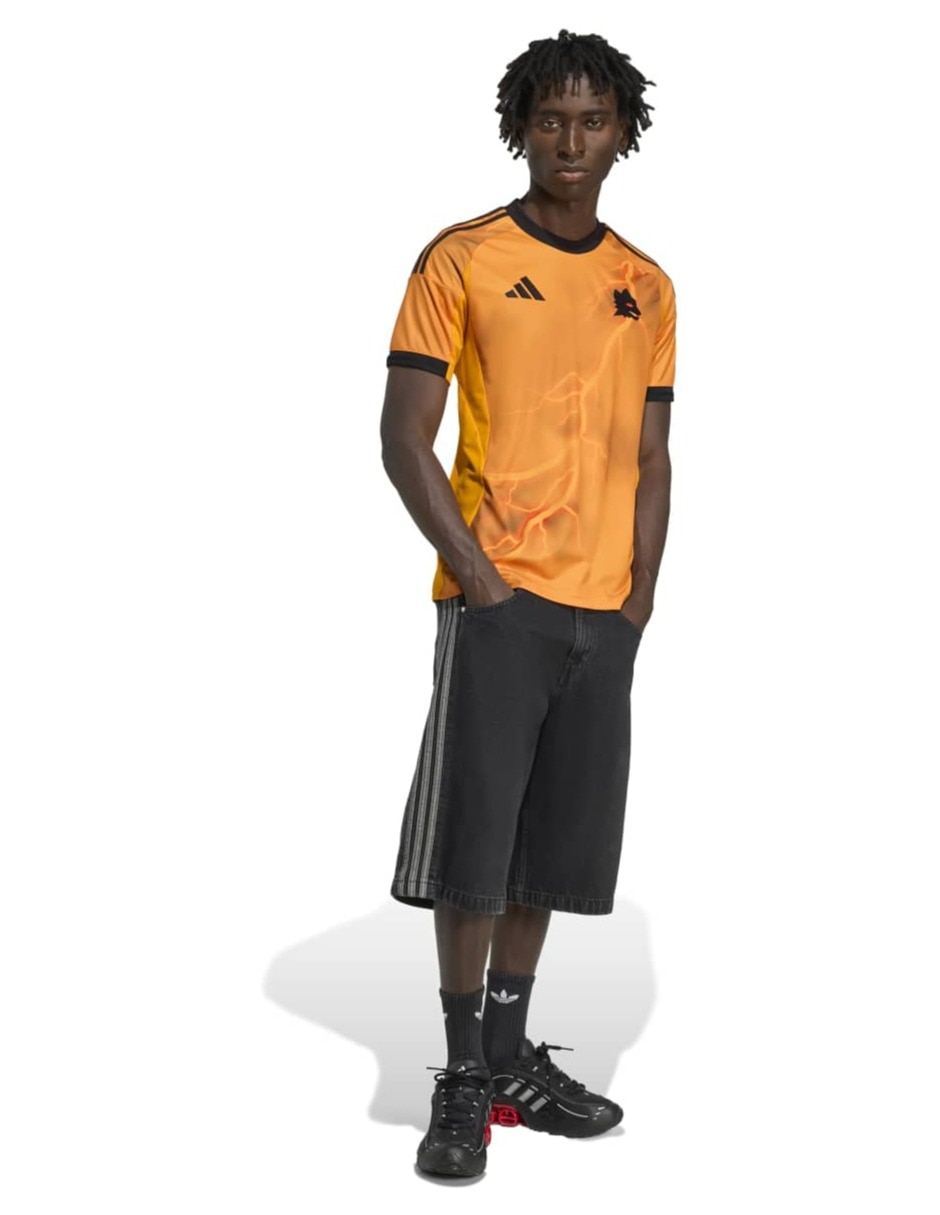 Jersey de A.S Roma visitante manga corta para hombre 5