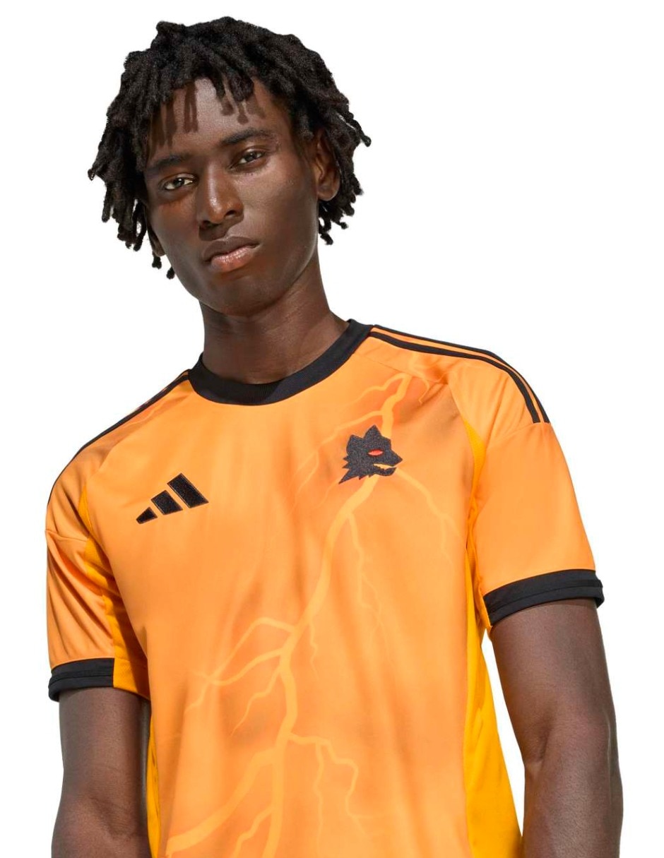 Jersey de A.S Roma visitante manga corta para hombre 7