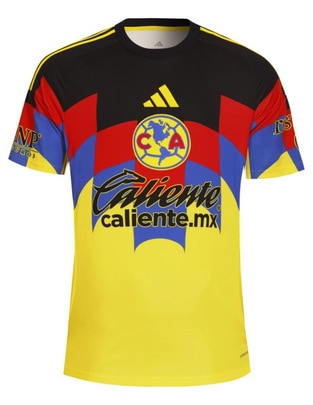 Jersey de Club América local manga corta para hombre Jersey de Club América local manga corta para hombre