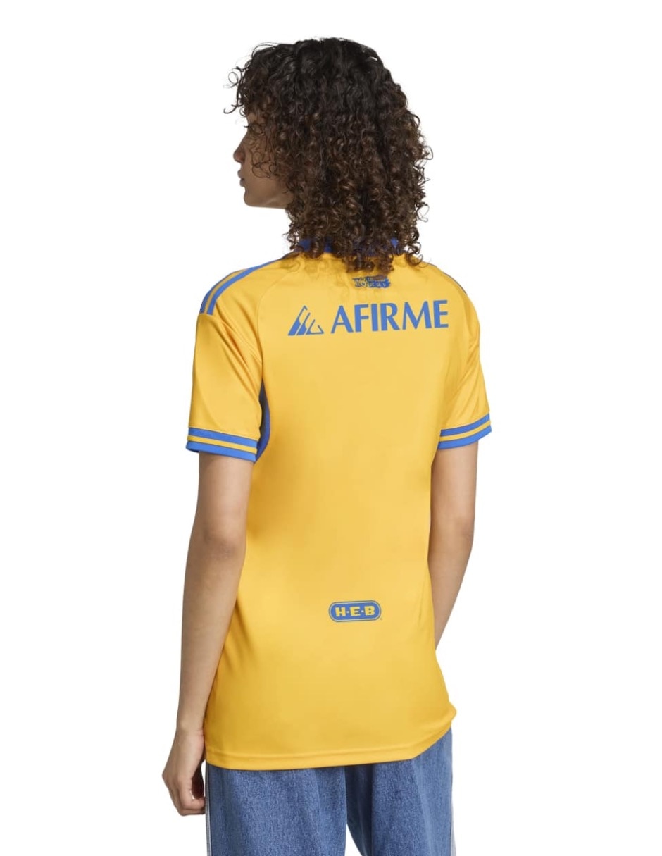Jersey de  Tigres UANL  manga corta Adidas  para mujer