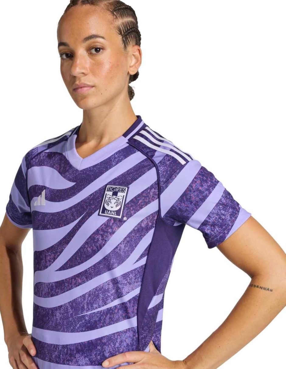 Jersey de Tigres UANL manga corta Adidas para mujer