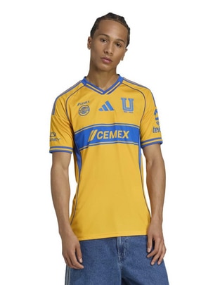 Jersey de Tigres UANL manga corta para hombre Jersey de Tigres UANL manga corta para hombre