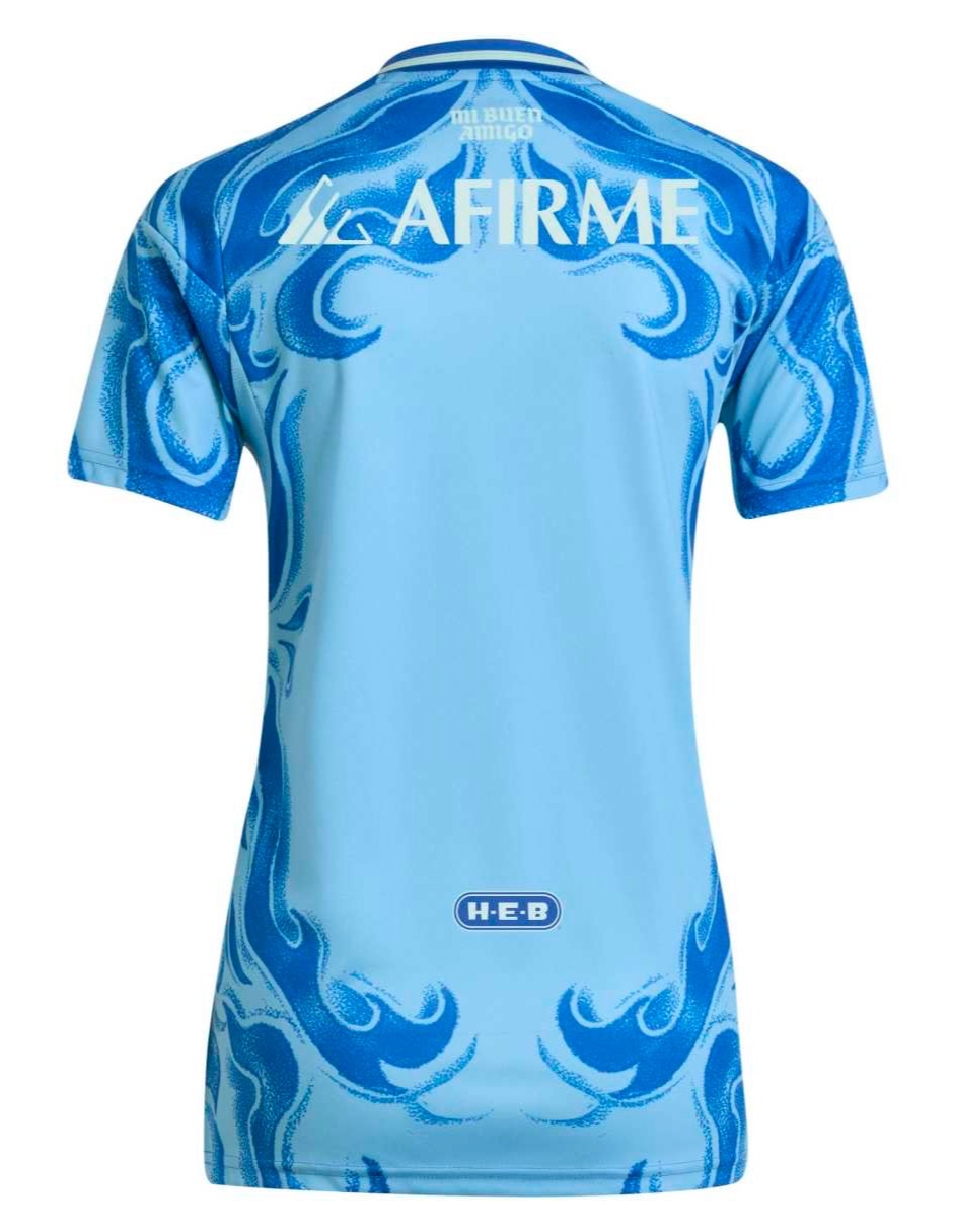 Jersey de  Tigres UANL visitante manga corta Adidas  para mujer